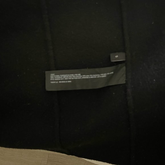 Theory Pea Coat Black Size Small - Perfect Condition - Picture 4 of 4